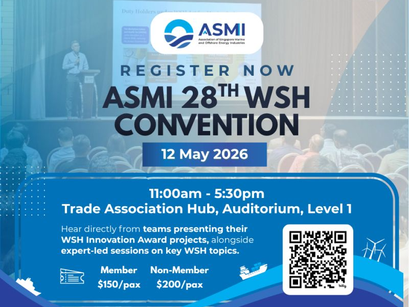 Invitation to Register for the ASMI 28th WSH Convention 2026