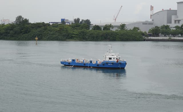 Naming of Voltai, Singapore’s largest electric supply boat