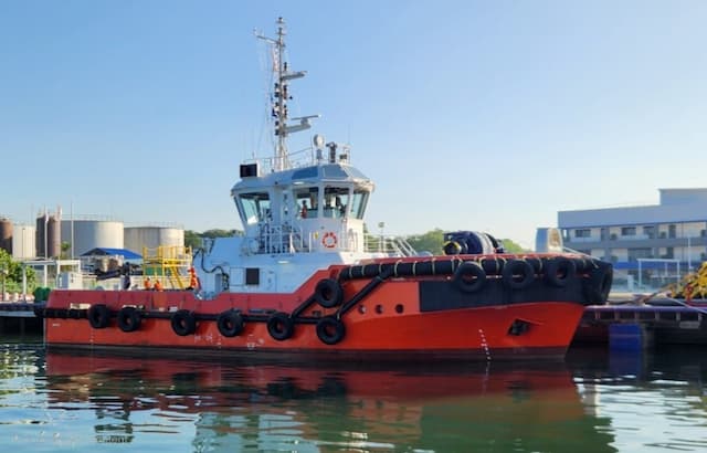 PaxOcean–ABB collaboration on Singapore’s first electric tug reaches major milestone