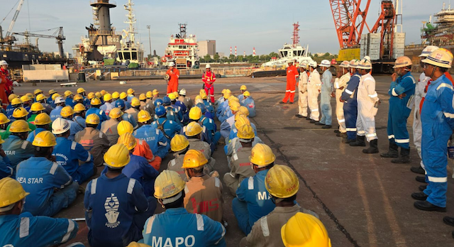 PaxOcean Singapore Safety Time Out Briefing