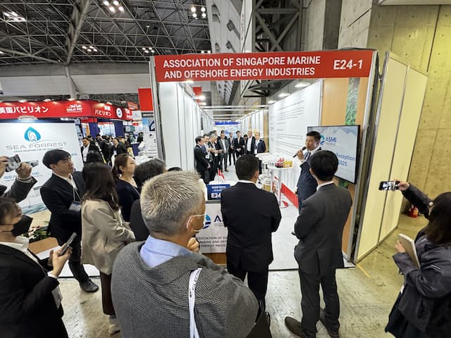 Singapore Companies Shine at Wind Expo Japan 2025