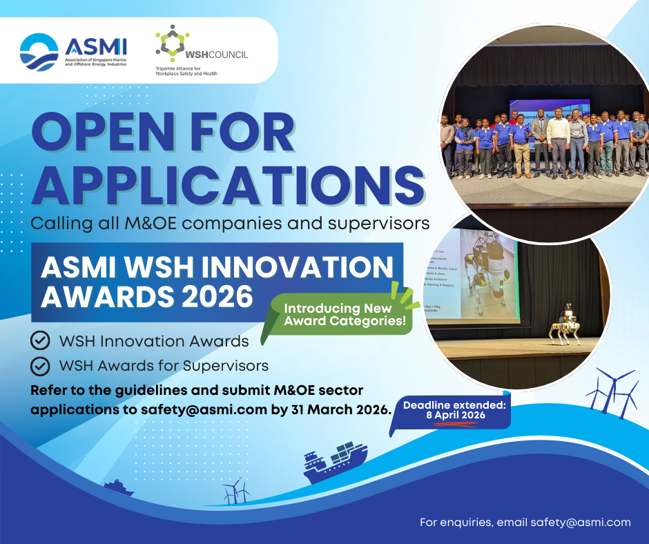 WSH Innovation Awards and WSH Awards for Supervisors 2026