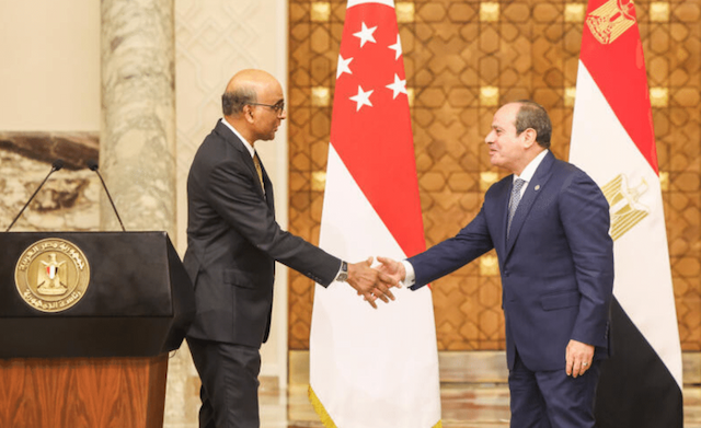 Singapore to assist Egypt to digitalise port after talks between presidents Tharman and Sisi