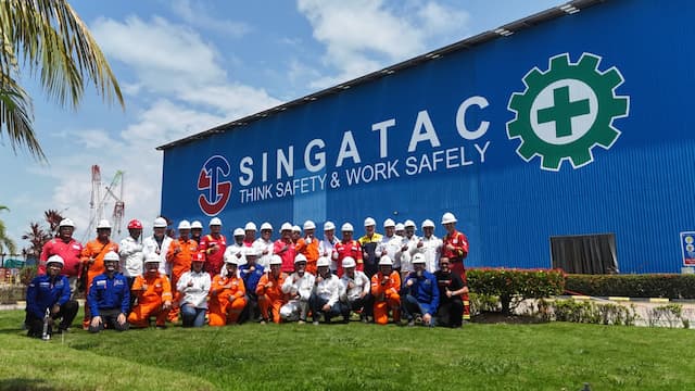Singatac Hosts SKK Migas and ENI for ENI Maha Project Review