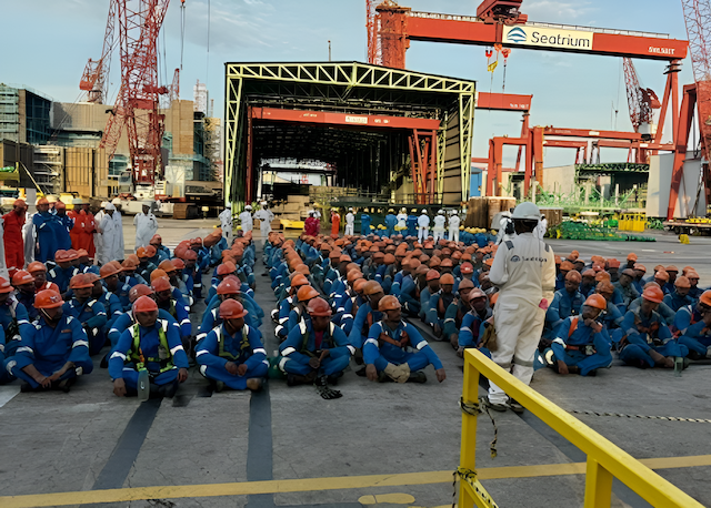 Seatrium Safety Time Out Briefing: A Collective Commitment to Protecting Lives