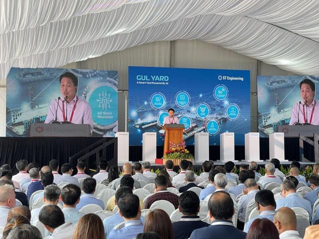 Huge congratulations to ASMI member company ST Engineering Marine on the successful opening of the Gul Yard