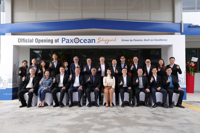 Opening of New S$200 Million PaxOcean Shipyard Paves the Way for Singaporeโs Maritime Future