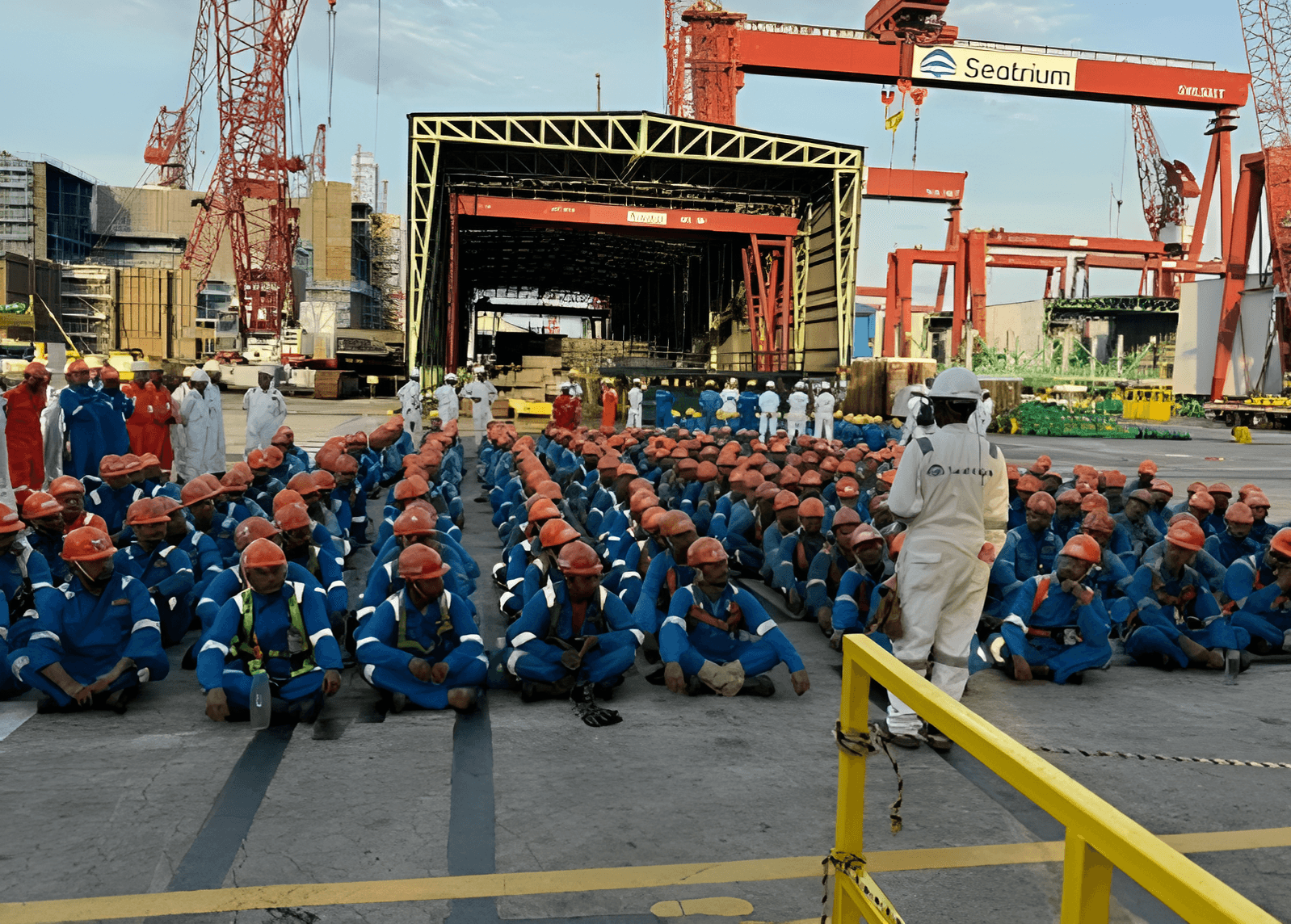 Seatrium Safety Time Out Briefing: A Collective Commitment to Protecting Lives