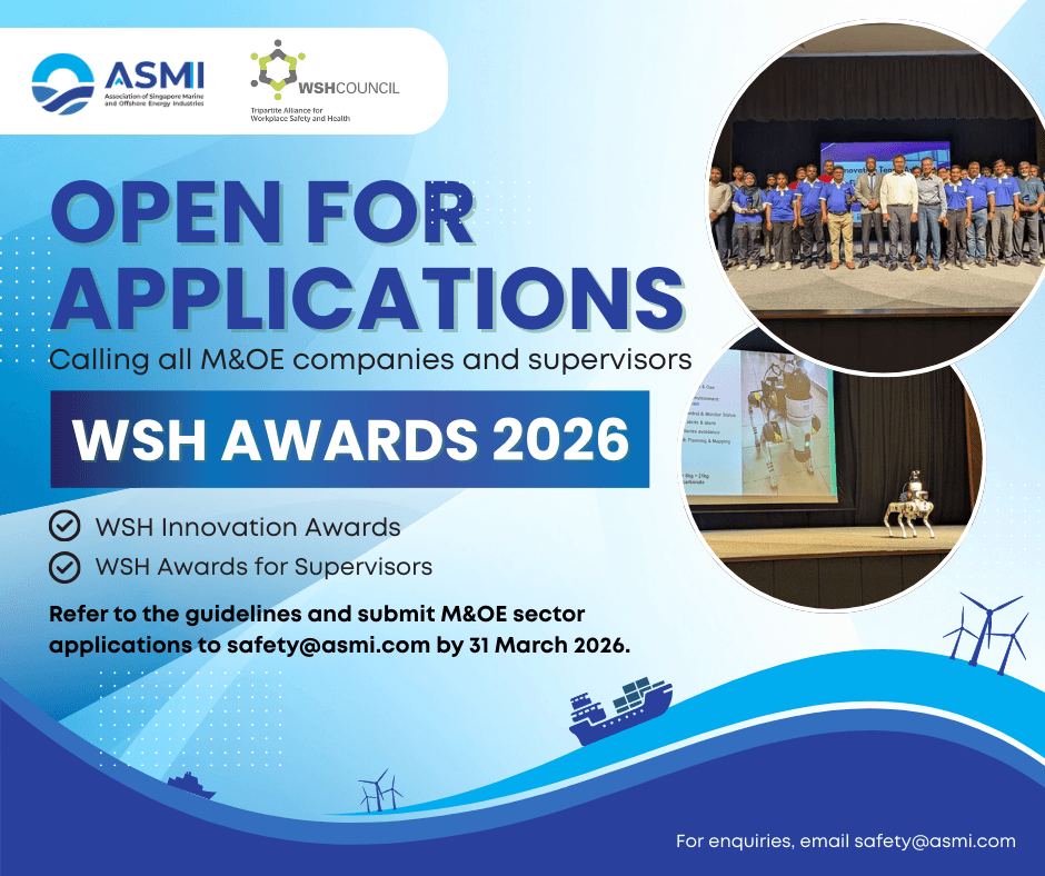 WSH Innovation Awards and WSH Awards for Supervisors 2026